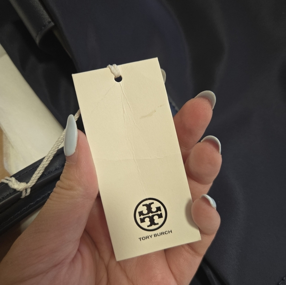 Brand new Tory Burch Navy Ella Tote - Picture 12 of 12